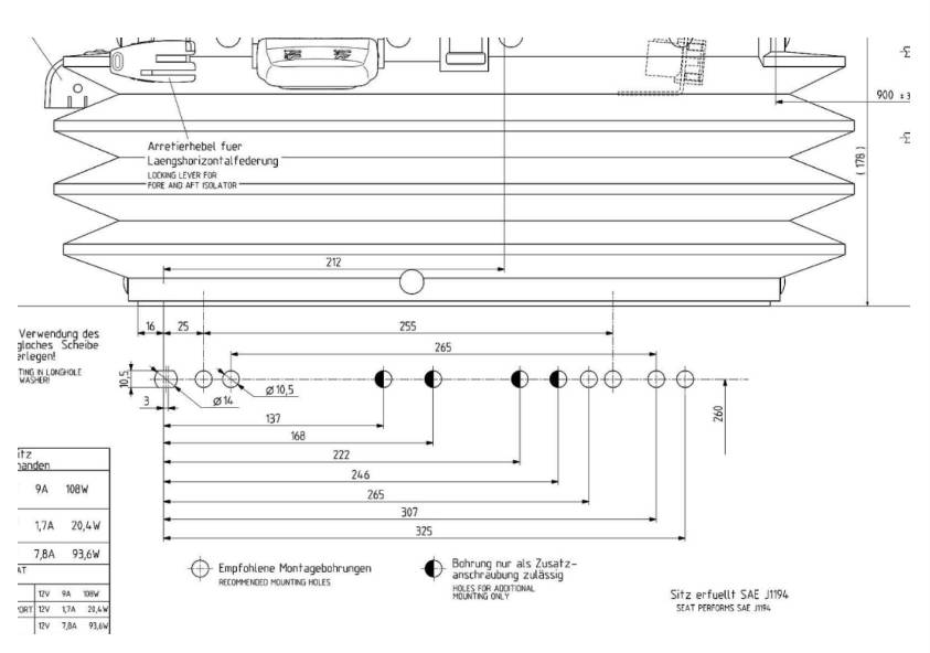Grammer MSG 95AL/731 Sitz