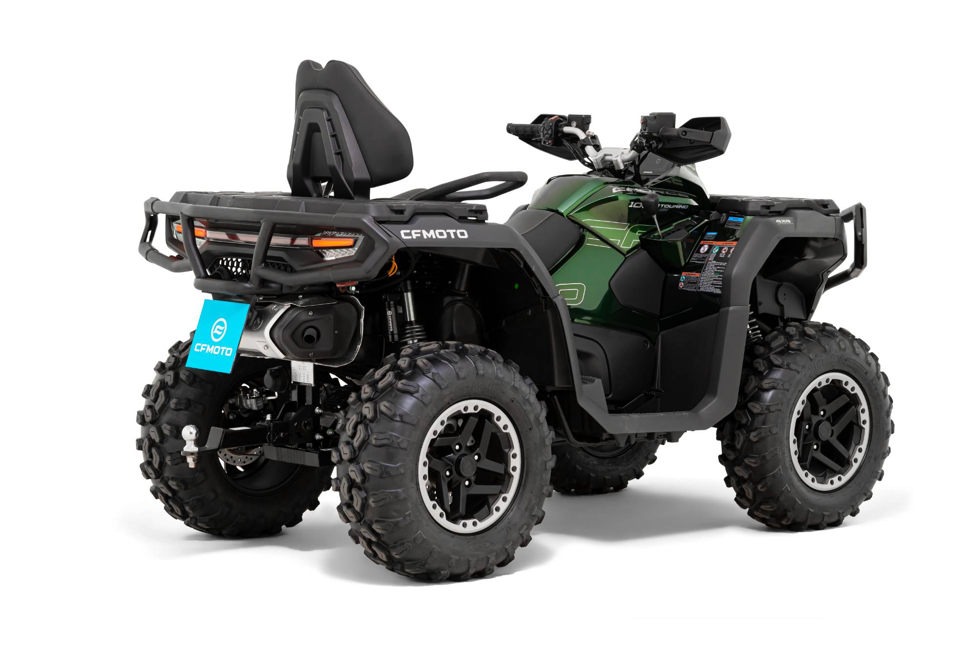 CFMOTO CFORCE 1000 Touring Pro ABS 86 PS ATV Quad in Forest Green inkl. Zubehör