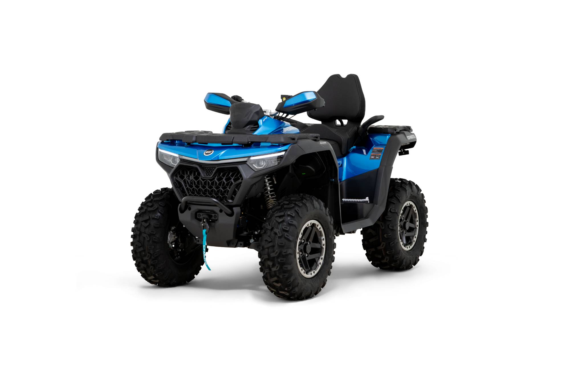 CFMOTO CFORCE 1000 Touring Pro ABS 86 PS ATV Quad in Royal Blue inkl. Zubehör