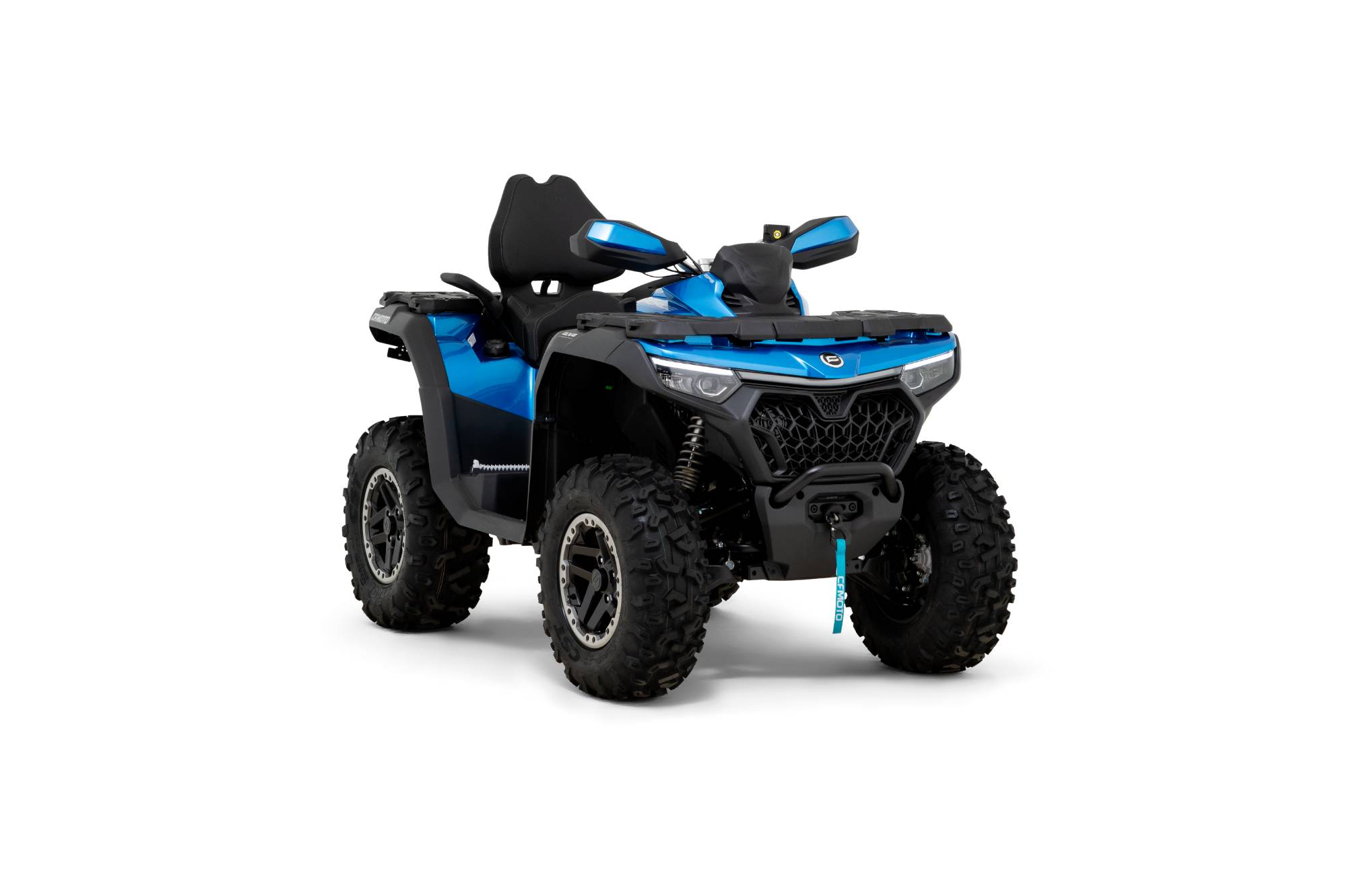 CFMOTO CFORCE 1000 Touring Pro ABS 86 PS ATV Quad in Royal Blue inkl. Zubehör