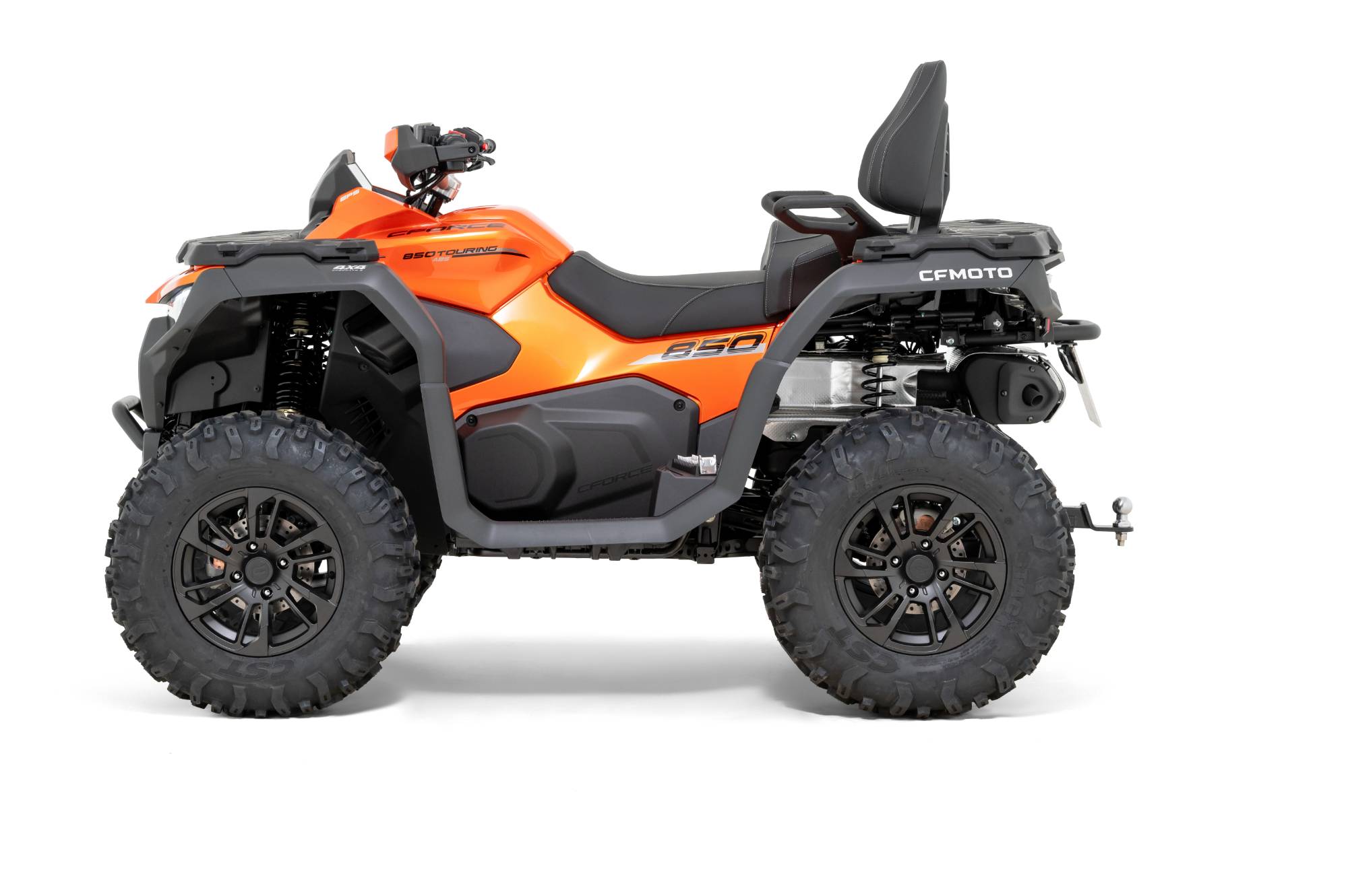CFMOTO CFORCE 850 Touring ABS EPS ATV Quad in Lava Orange inkl. Zubehör