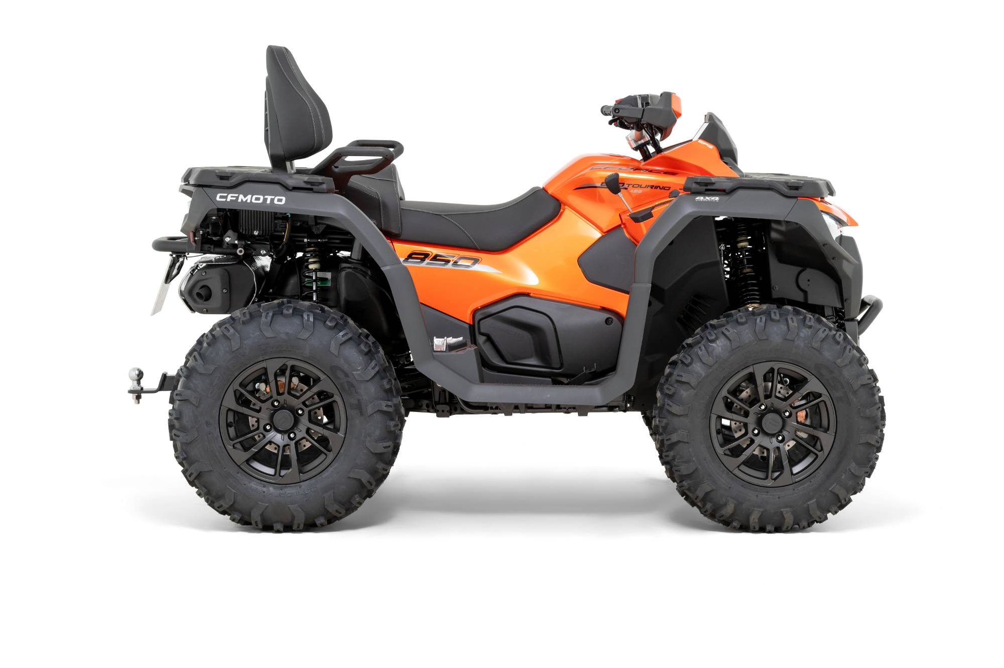 CFMOTO CFORCE 850 Touring ABS EPS ATV Quad in Lava Orange inkl. Zubehör