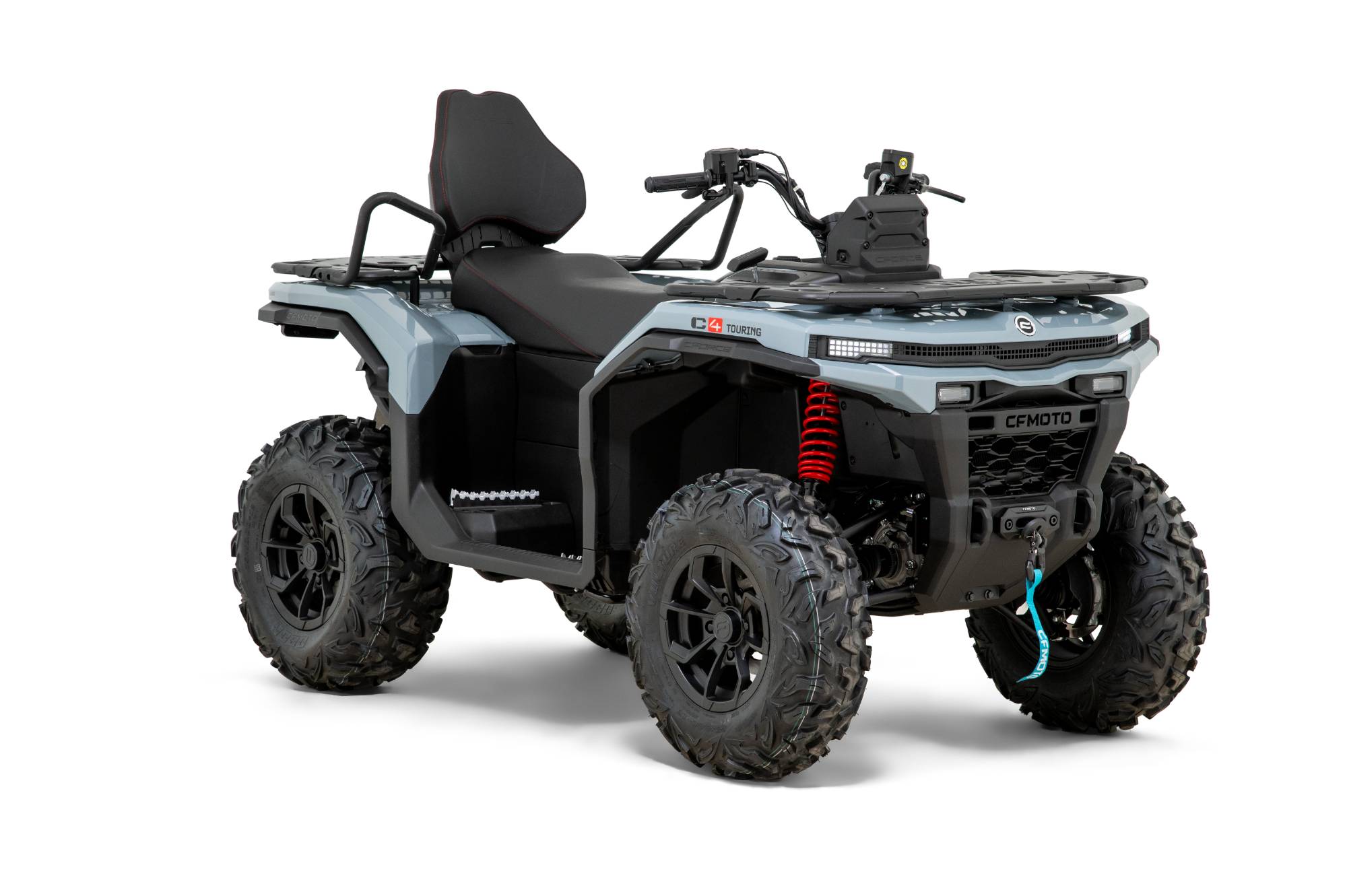 CFMOTO CFORCE C4 Touring ATV mit EPS in Gedanite Grey inkl. Zubehör