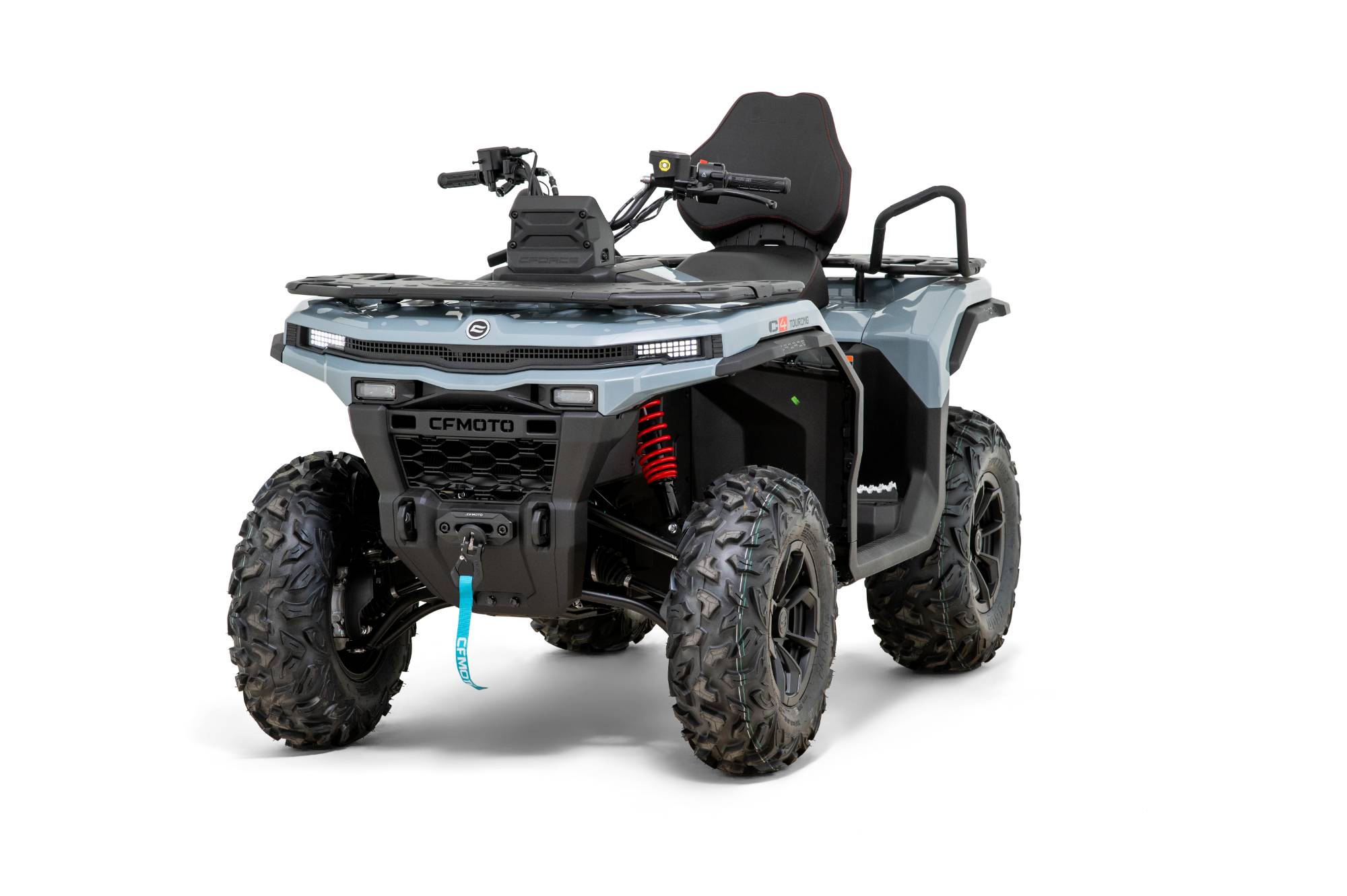 CFMOTO CFORCE C4 Touring ATV mit EPS in Gedanite Grey inkl. Zubehör