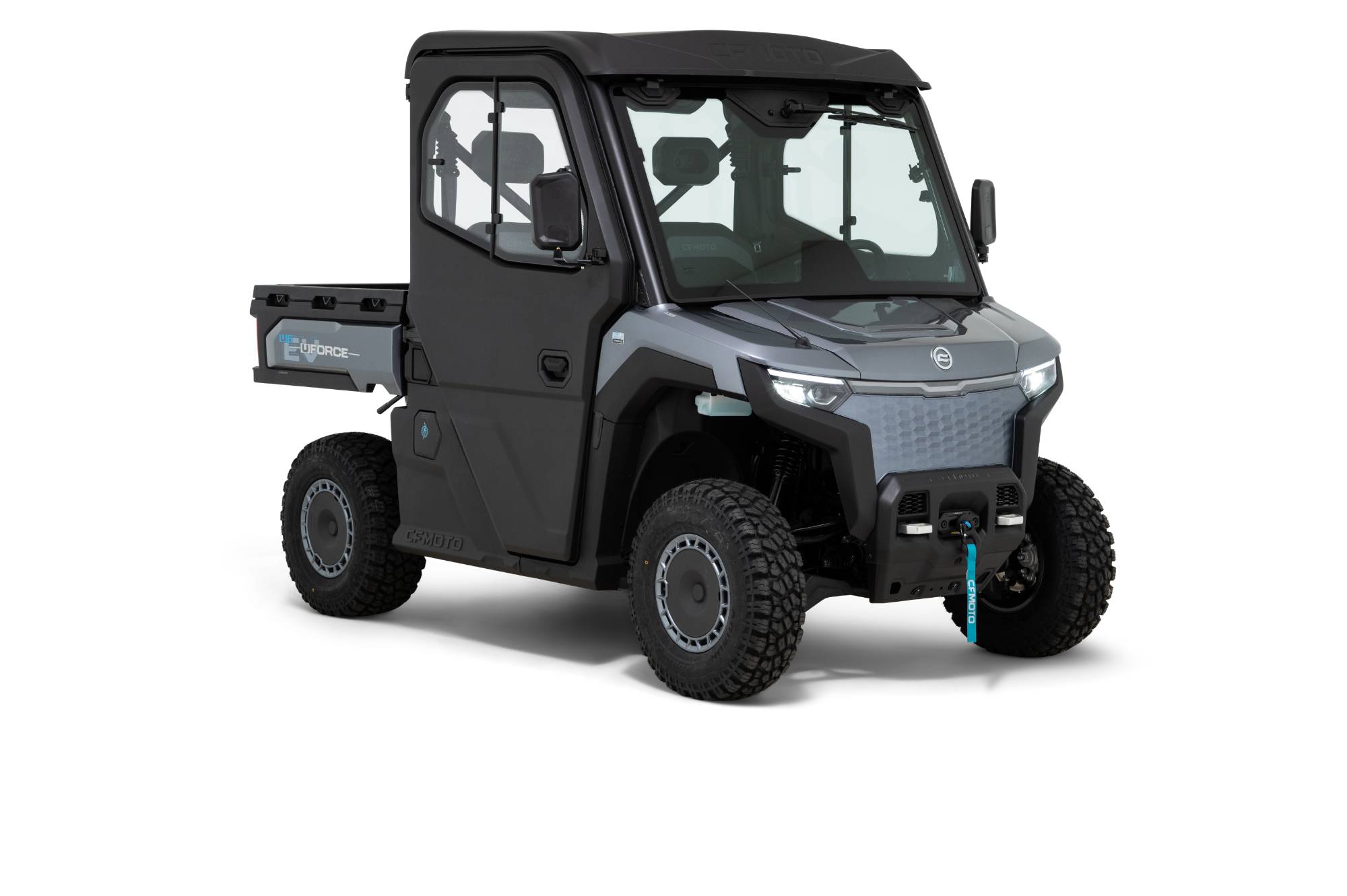 CFMOTO U6 EV ABS EBS Elektro UTV in Graphite Silver Metallic