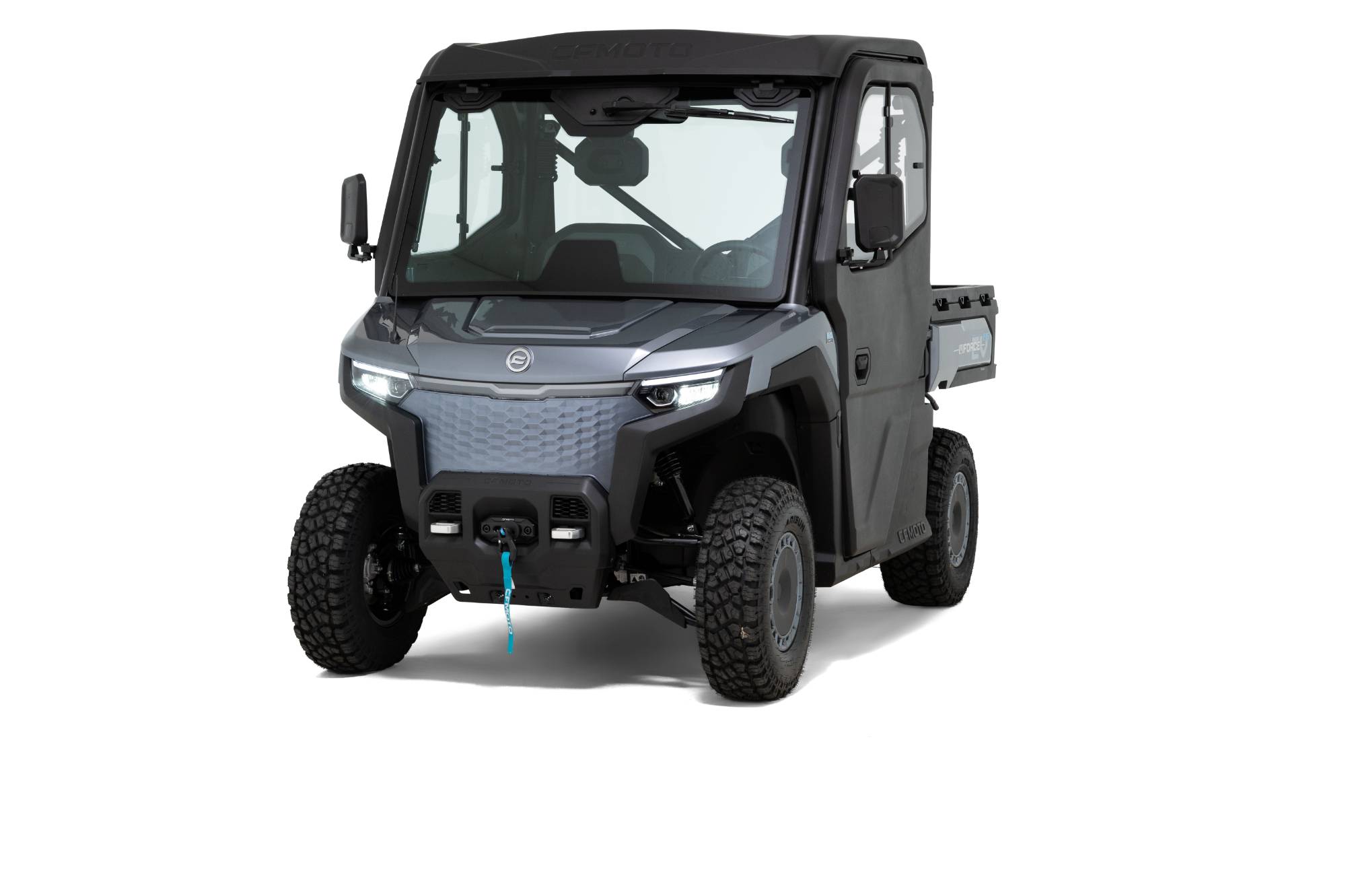 CFMOTO U6 EV ABS EBS Elektro UTV in Graphite Silver Metallic