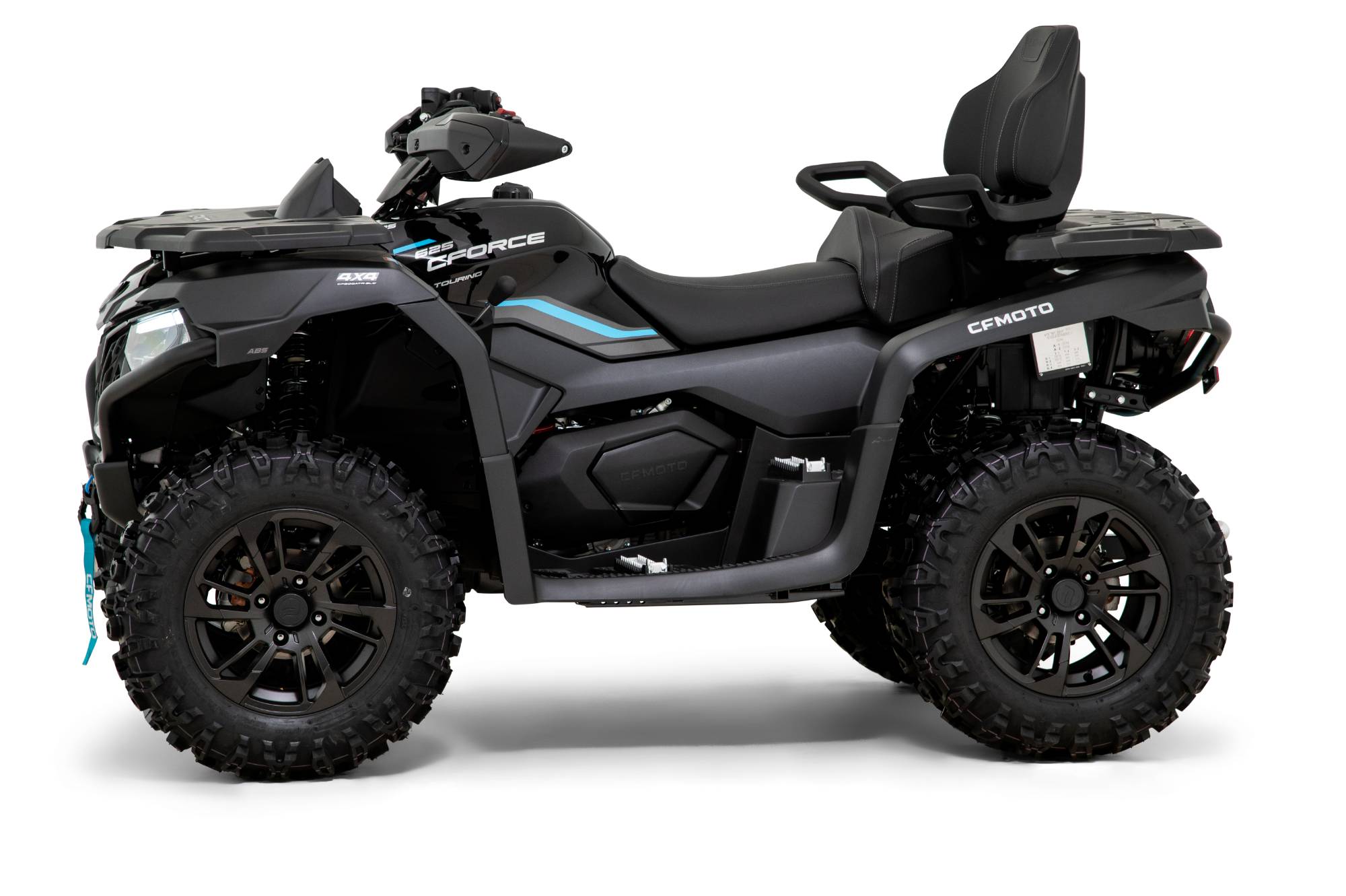 CFMOTO CFORCE 625 Touring ABS 45 PS ATV Quad in Nebula Black inkl. Zubehör