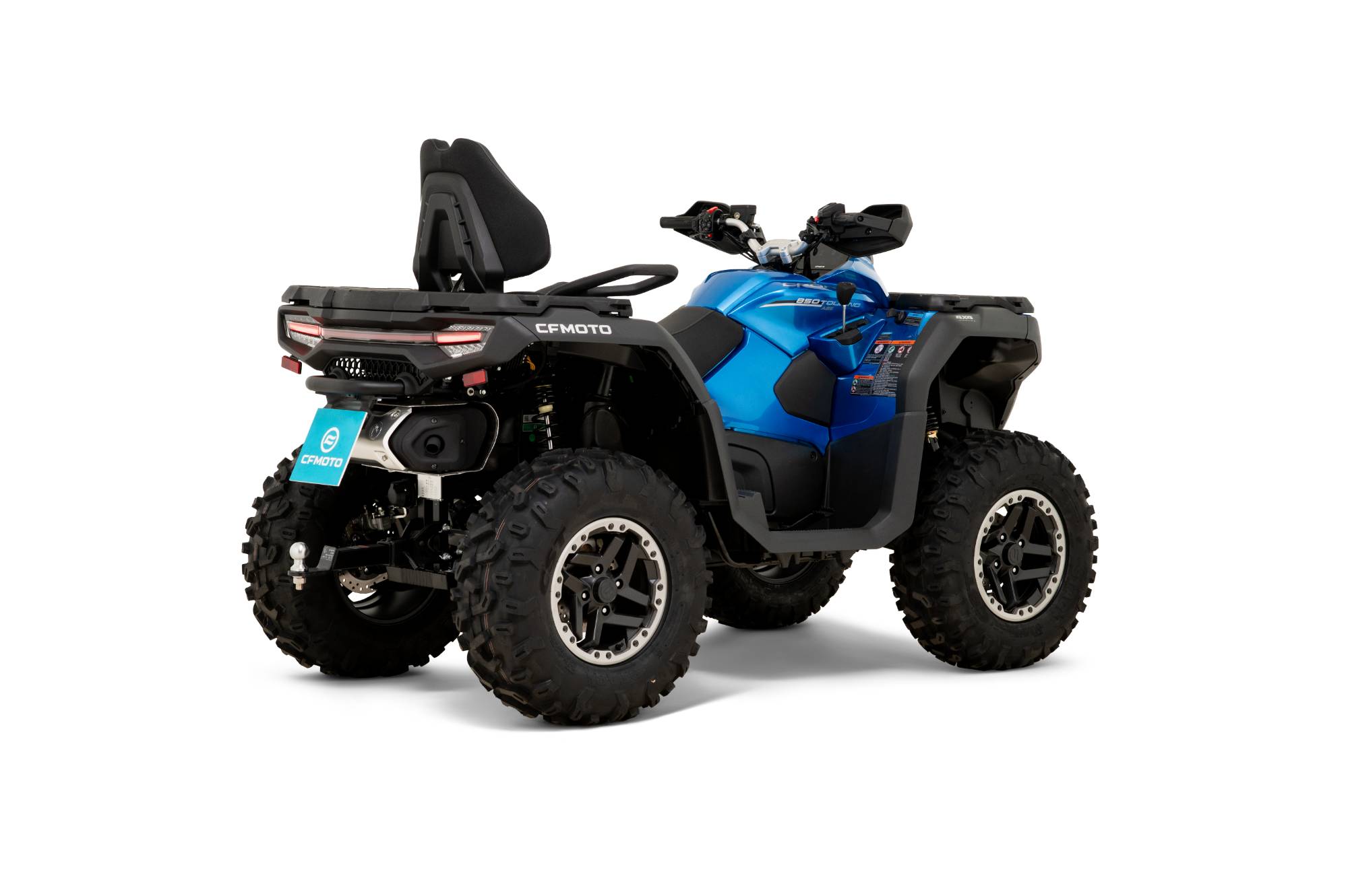 CFMOTO CFORCE 850 Touring Pro ABS EPS ATV Quad in Royal Blau inkl. Zubehör