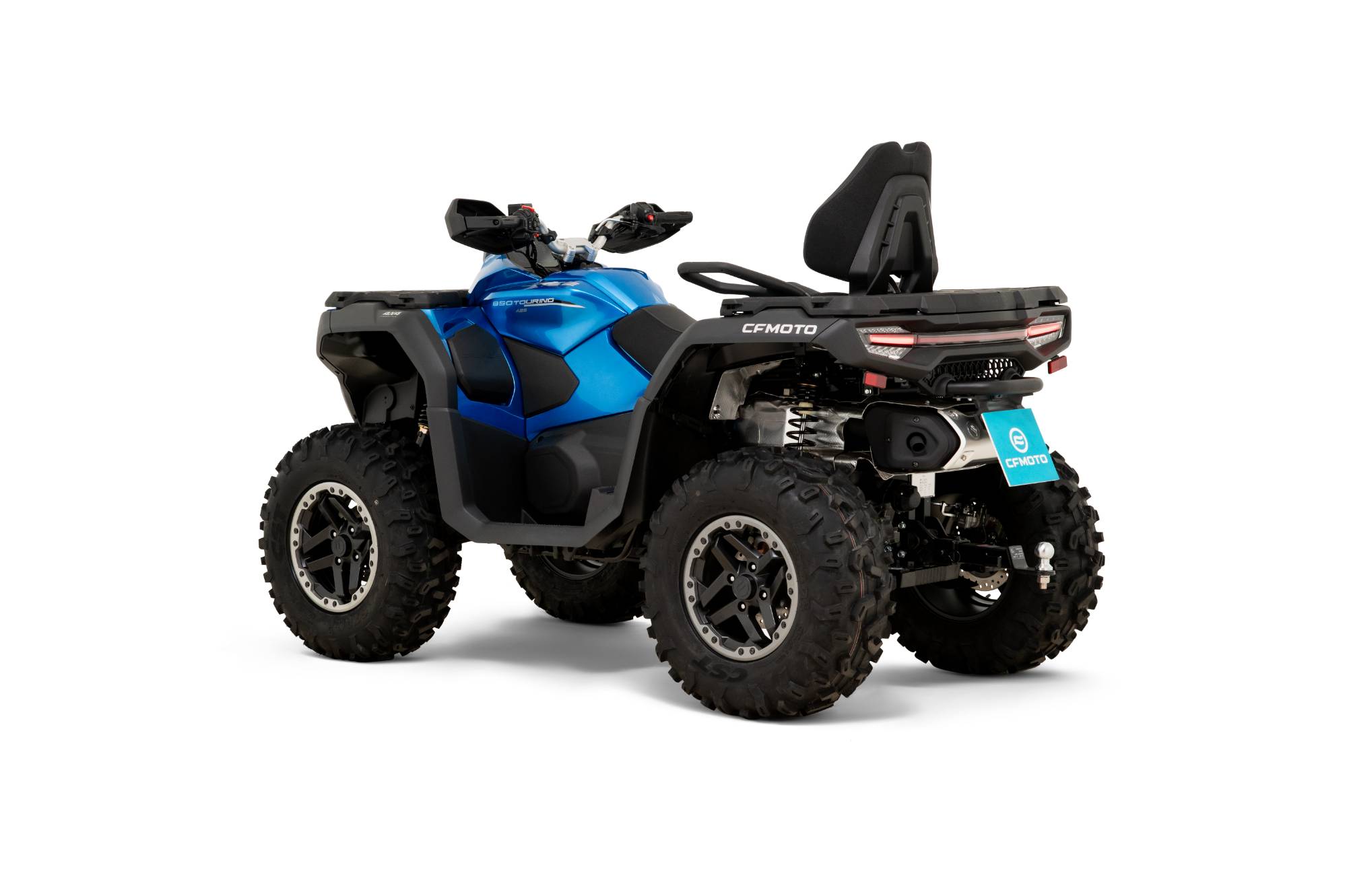 CFMOTO CFORCE 850 Touring Pro ABS EPS ATV Quad in Royal Blau inkl. Zubehör
