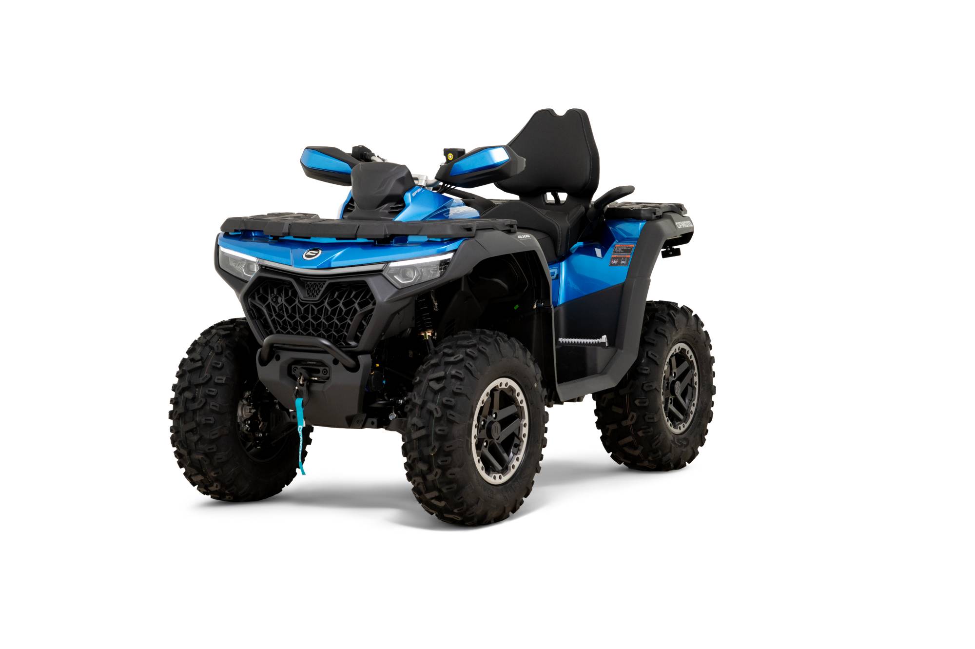 CFMOTO CFORCE 850 Touring Pro ABS EPS ATV Quad in Royal Blau inkl. Zubehör