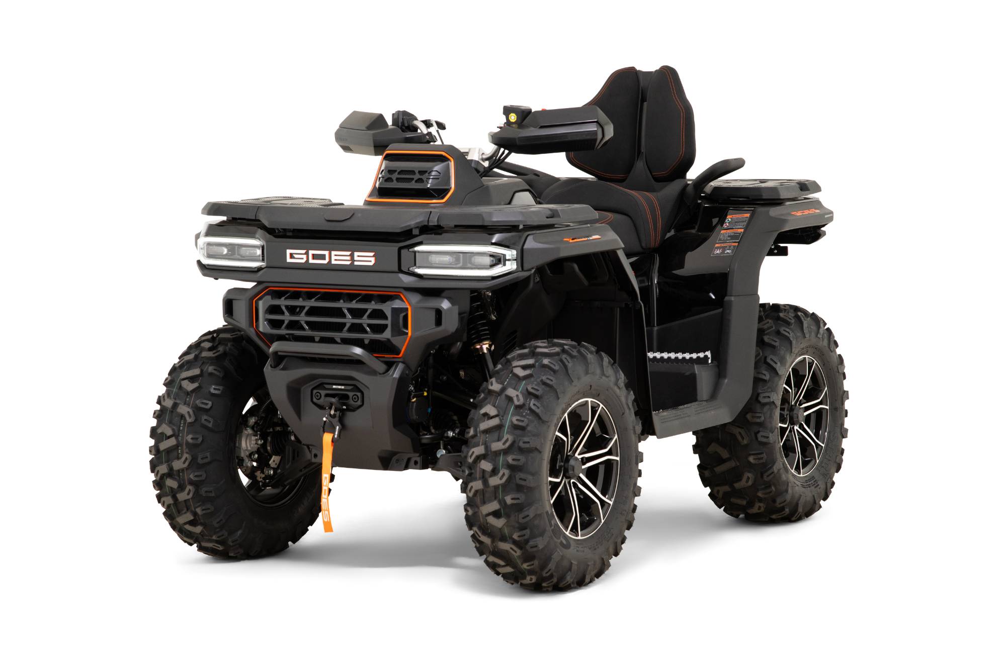CFMOTO GOES Terrox 1000 Touring ABS ATV Quad in Nebula Black inkl. Zubehör