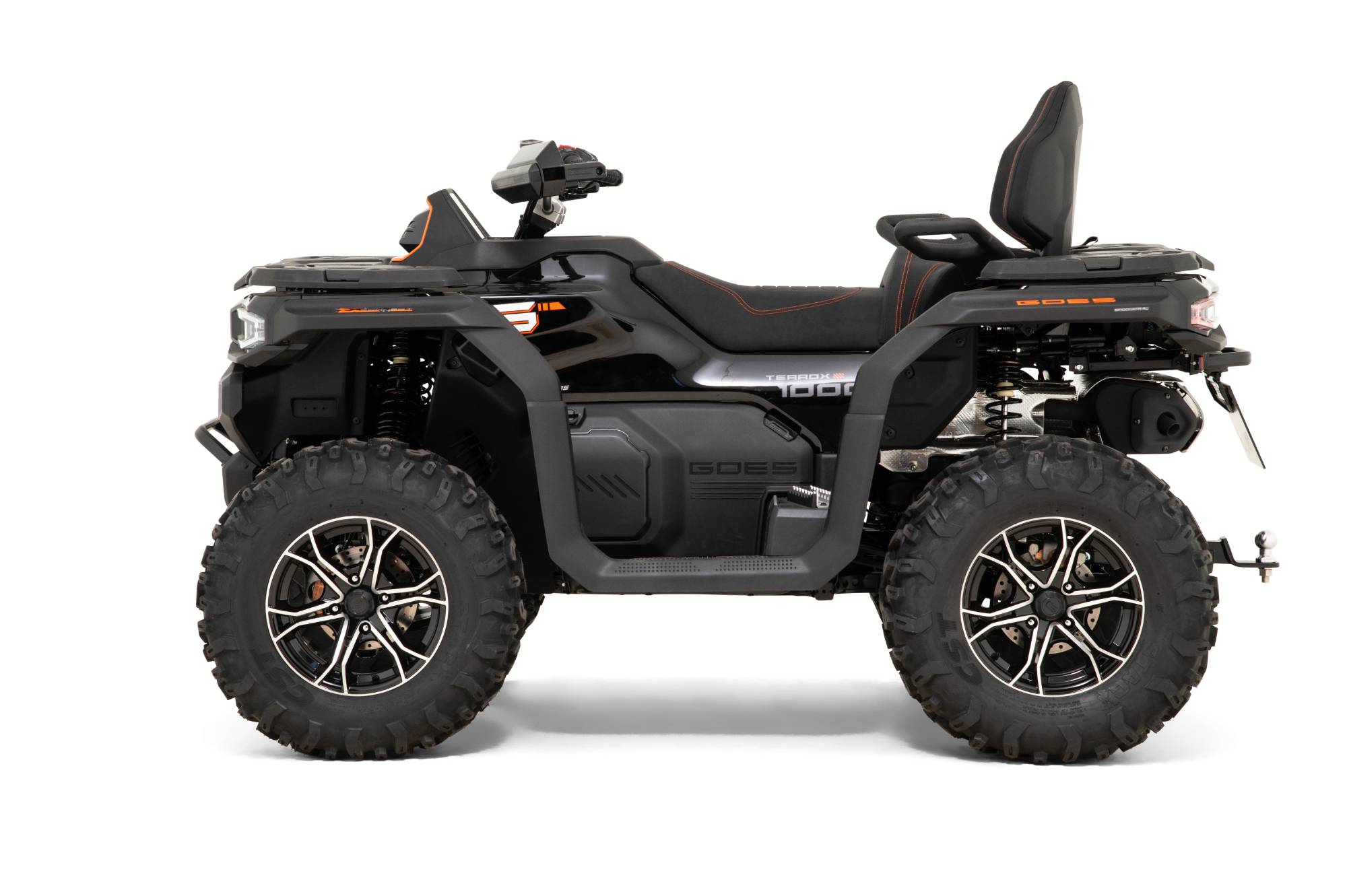 CFMOTO GOES Terrox 1000 Touring ABS ATV Quad in Nebula Black inkl. Zubehör