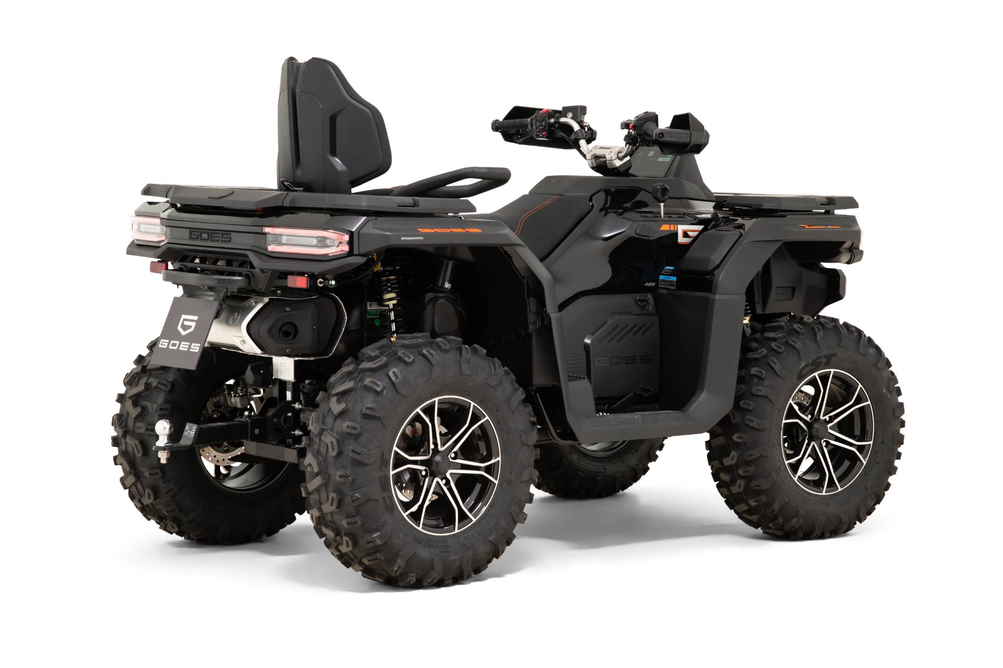 CFMOTO GOES Terrox 1000 Touring ABS ATV Quad in Nebula Black inkl. Zubehör