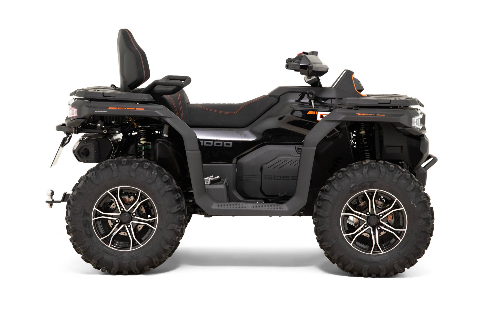 CFMOTO GOES Terrox 1000 Touring ABS ATV Quad in Nebula Black inkl. Zubehör
