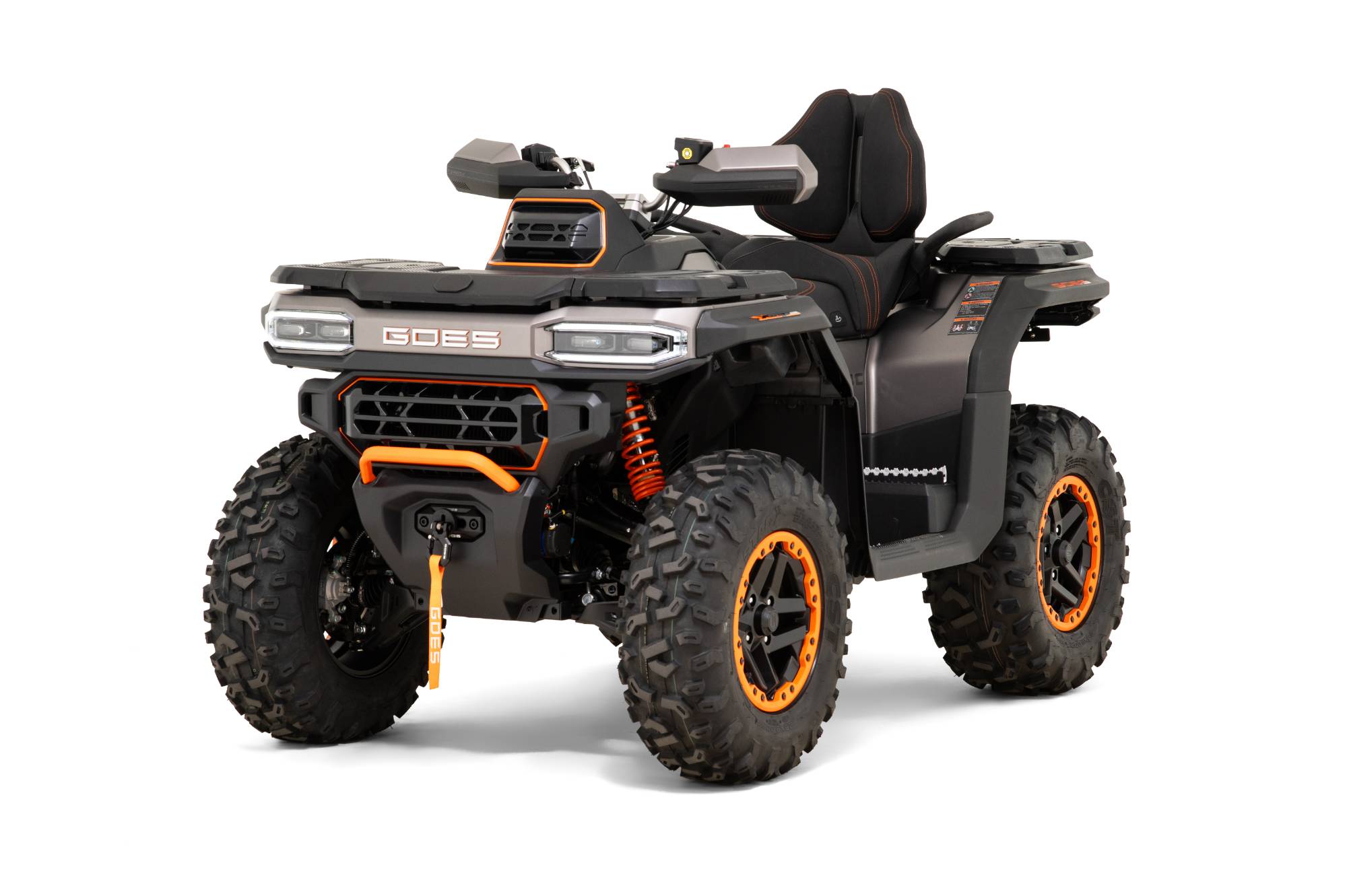 CFMOTO GOES Terrox 1000 Touring Pro ABS ATV Quad in Granite Ridge inkl. Zubehör