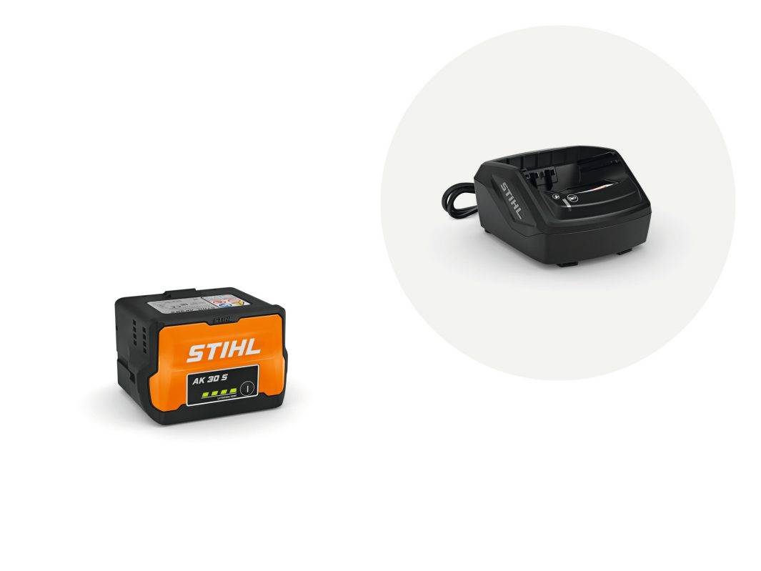 Stihl Starter Set mit Akku AK 30 S und Ladegerät AL 101