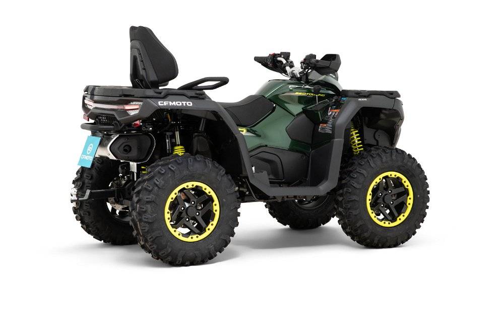 CFMOTO CFORCE 850 Touring Pro ABS EPS ATV Quad in Forest Green inkl. Zubehör