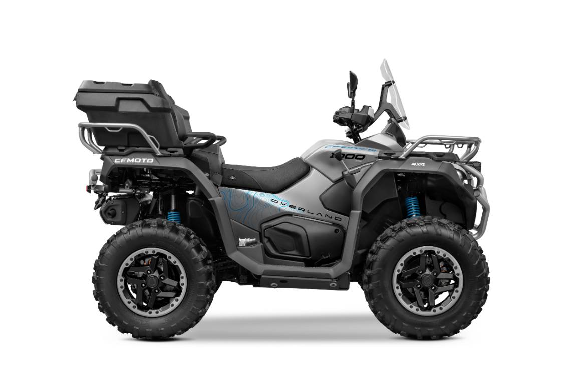 CFMOTO CFORCE 1000 Overland ABS 86 PS ATV Quad in Galaxy Grey inkl. Zubehör